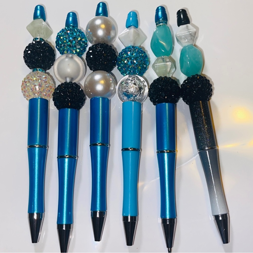 Elegant beaded pen